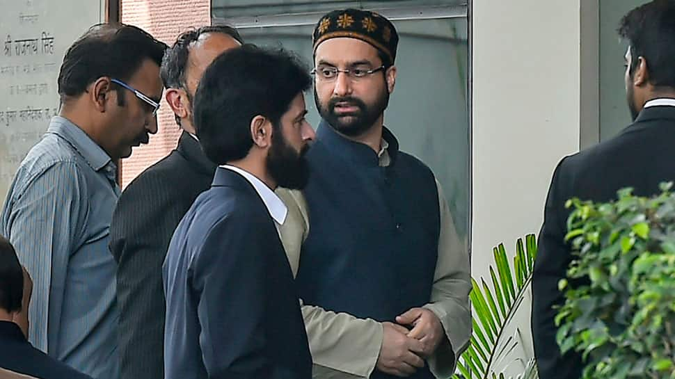 Terror funding case: Mirwaiz Umer Farooq appears before NIA again