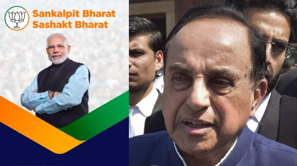 Subramanian Swamy punches hole in BJP&#039;s election manifesto, points at two &#039;blunders&#039;