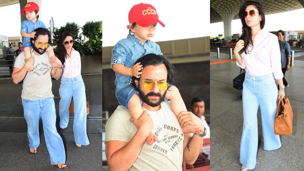 Photo Gallery: Kareena Kapoor Khan brings back retro style, Taimur Ali ...