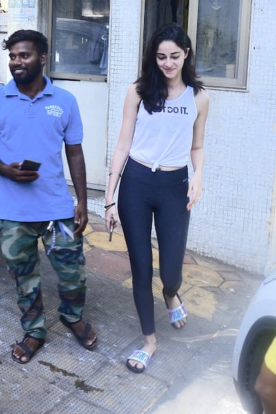 Ananya Panday snapped in Bandra