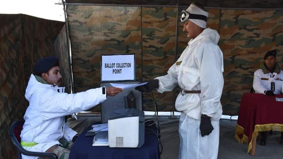 Watch: Indian Army soldiers deployed in Siachen cast their votes for Lok Sabha election 2019