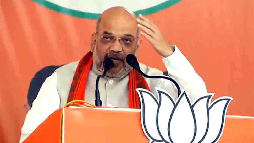 Lok Sabha election 2019: Amit Shah cries political conspiracy in Bhima Mandavi&#039;s death, seeks CBI probe