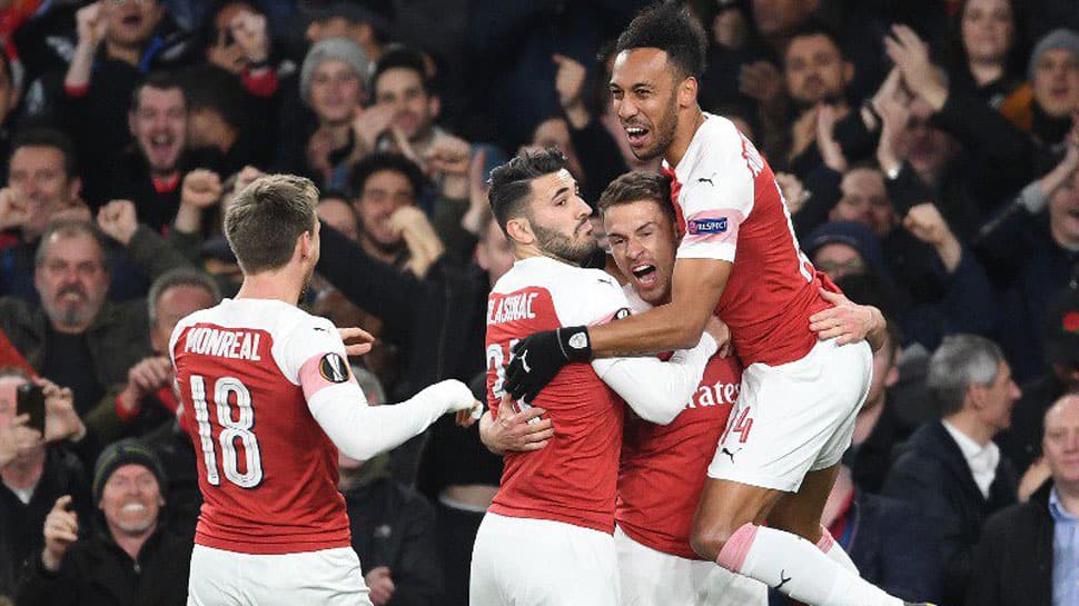 Arsenal register 2-0 win over Napoli in Europa League