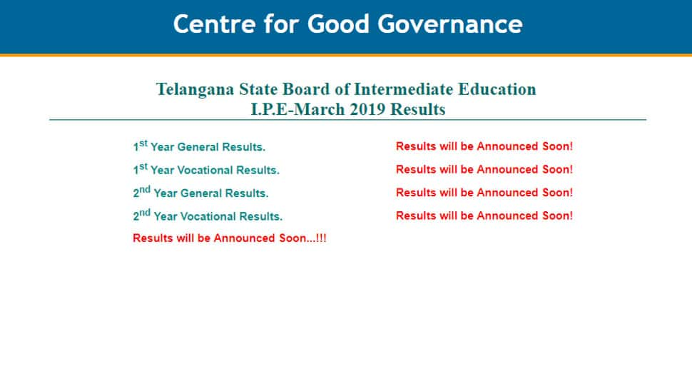 Manabadi TS Inter 1st, 2nd Year Result 2019 date postponed: Latest update from Telangana Board 