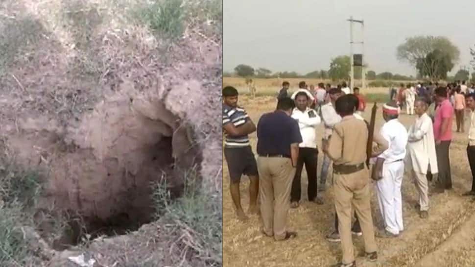 5-year-old trapped in a 110-feet borewell in Mathura rescued successfully