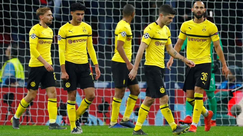 Bundesliga: Jadon Sancho&#039;s brace sends nervous Borussia Dortmund back on top