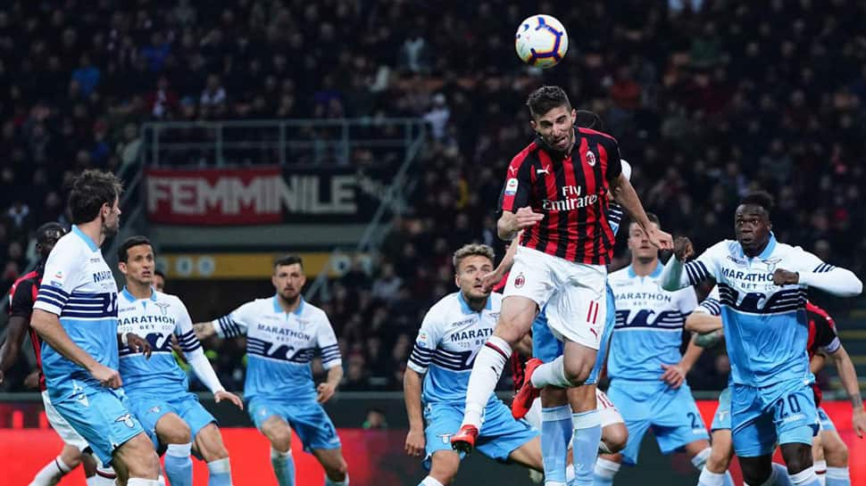 AC Milan beat Lazio 1-0 in key Serie A top-four battle