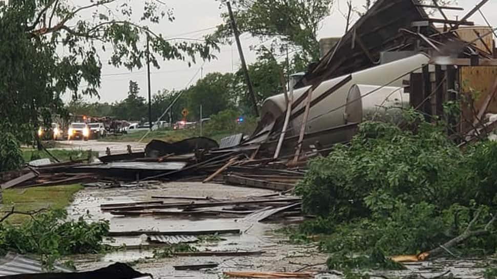 Tornadoes kill at least 5 as massive storm sweeps US South