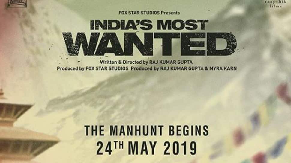 Poster of Arjun Kapoor starrer flick &#039;India&#039;s Most Wanted&#039; out now