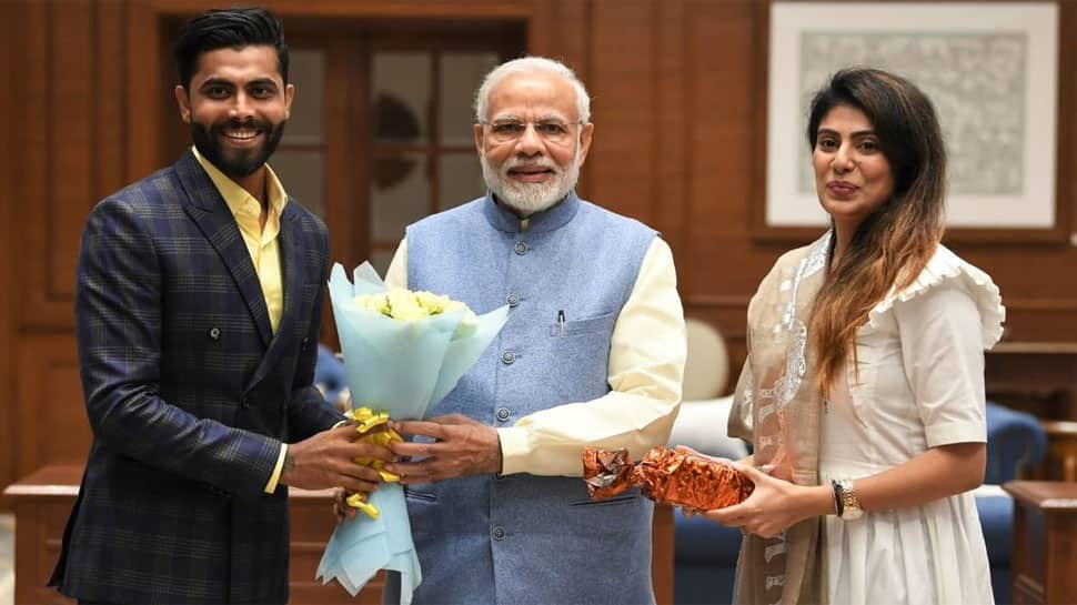 &#039;I support BJP,&#039; says cricketer Ravindra Jadeja 2 days after father, sister join Congress