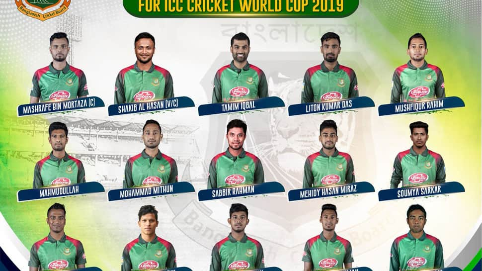 bangladesh cricket players jersey number 2019