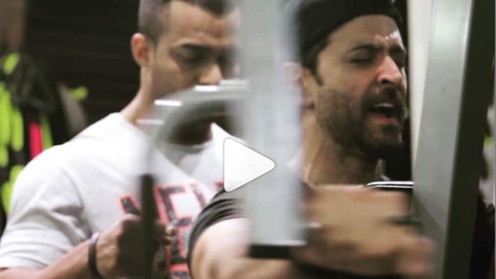 Hrithik Roshan works out hard to get back in shape—Watch gym video