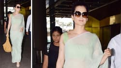 Photo Gallery: Kangana Ranaut looks like a breath of fresh air in cotton saree