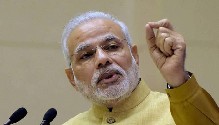 Terrorism contained to two and half districts in J&amp;K: Modi