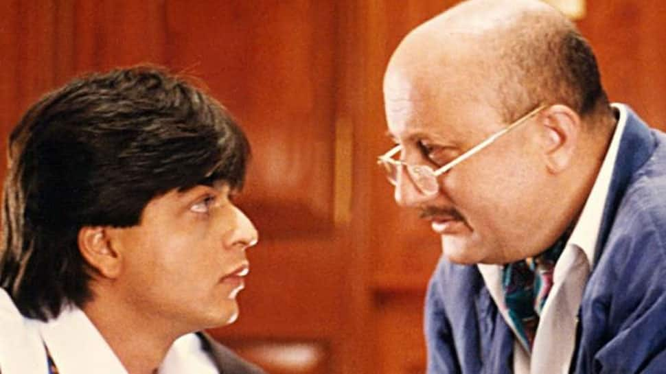 Anupam Kher, SRK bond on Twitter over DDLJ