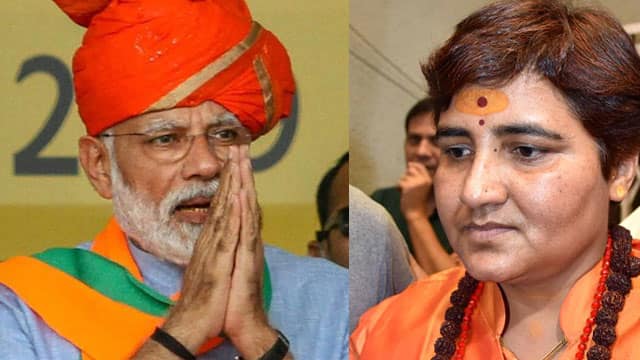 Fielding Sadhvi Pragya a reply to those who called Hindu civilisation &#039;terrorist&#039;: PM Narendra Modi