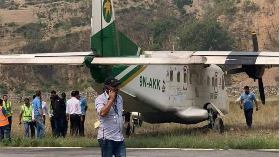 Plane skids off runway in Nepal, no casualties reported