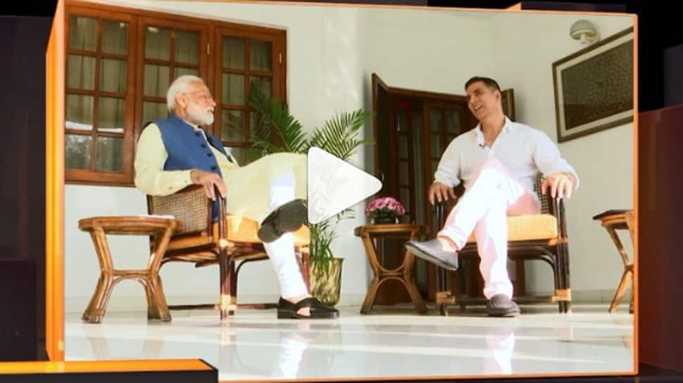 Akshay Kumar in a freewheeling chat with PM Narendra Modi—Watch