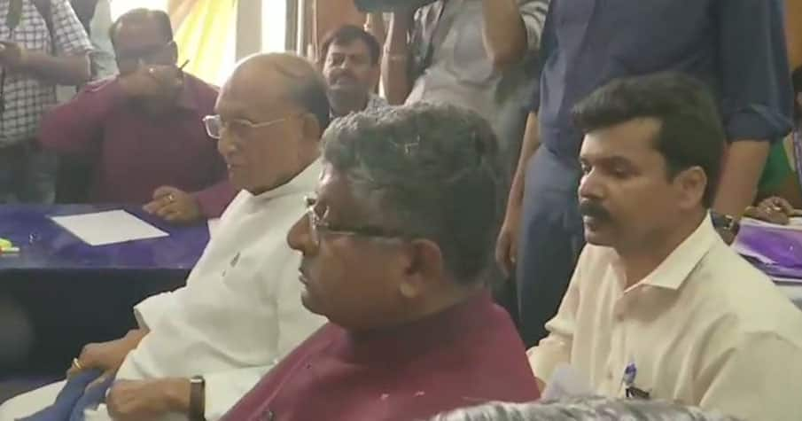 Ravi Shankar Prasad files nomination from Patna Sahib