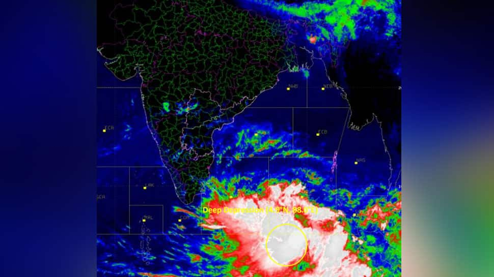 Depression over Indian Ocean very likely to intensify into a cyclone storm