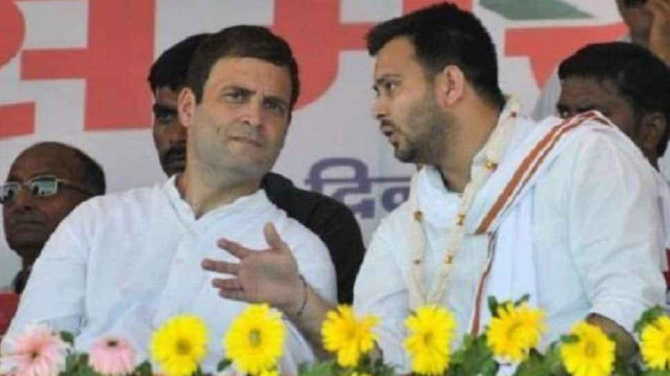 Complaint filed against Rahul Gandhi, Tejashwi Yadav in Bihar over &#039;chowkidar chor hai&#039; slogan