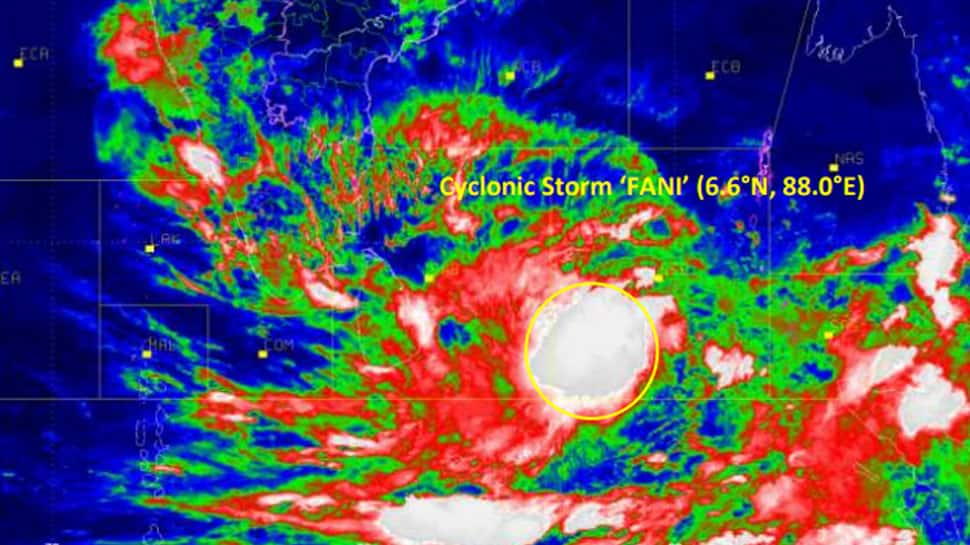 Cyclonic storm &#039;Fani&#039; very likely to intensify into severe category in a few hours