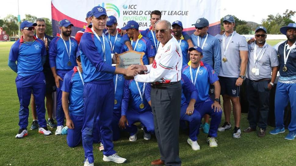Namibia crowned ICC World Cricket League Division 2 champions with win over Oman