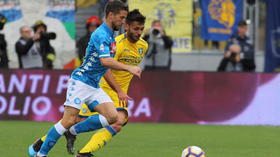 Serie-A: Napoli return to form with victory to send Frosinone towards the drop