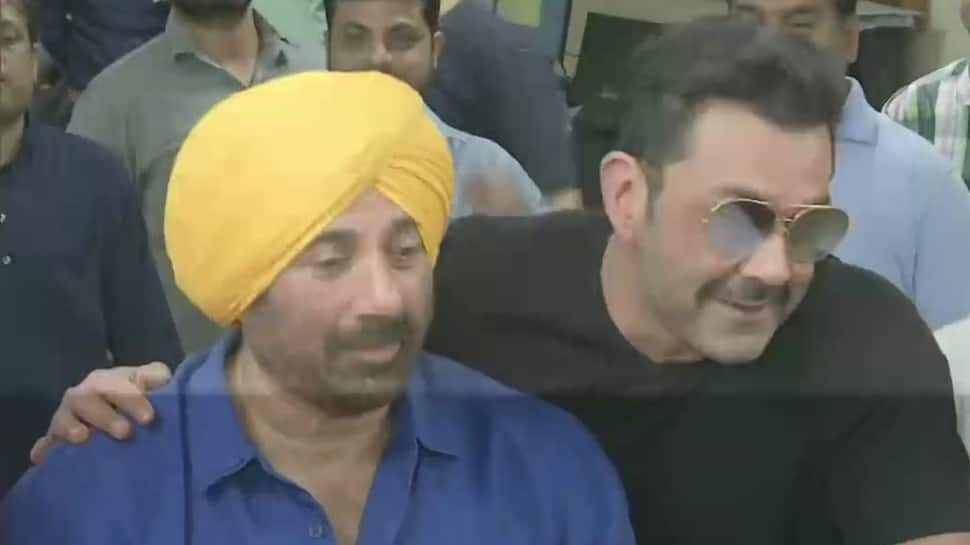 Actor-turned-politician Sunny Deol files Lok Sabha poll nomination from Gurdaspur as BJP candidate