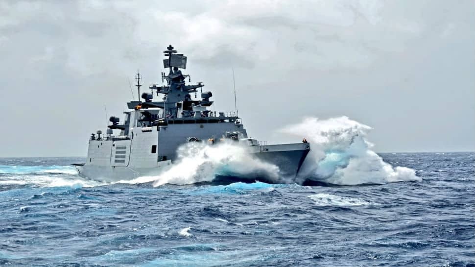 Indian Navy keeps ships, aircraft on the ready as cyclonic storm intensifies over Bay of Bengal