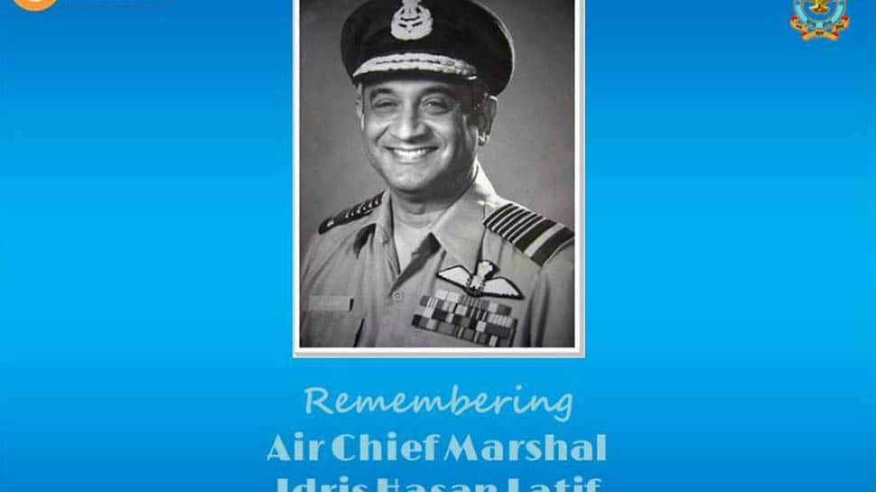 IAF remembers late Air Chief Marshal Idris Hasan Latif on his first death anniversary