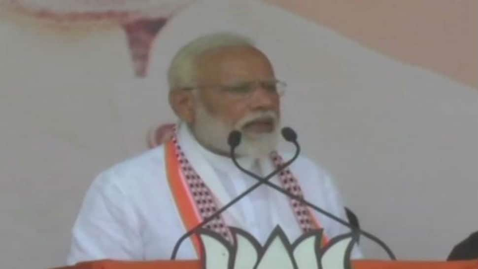 At rally near Ayodhya, PM Modi attacks Congress but skips mentioning Ram Temple