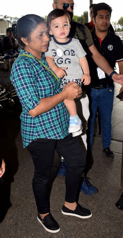 Sunny Leone's twin boy at airport