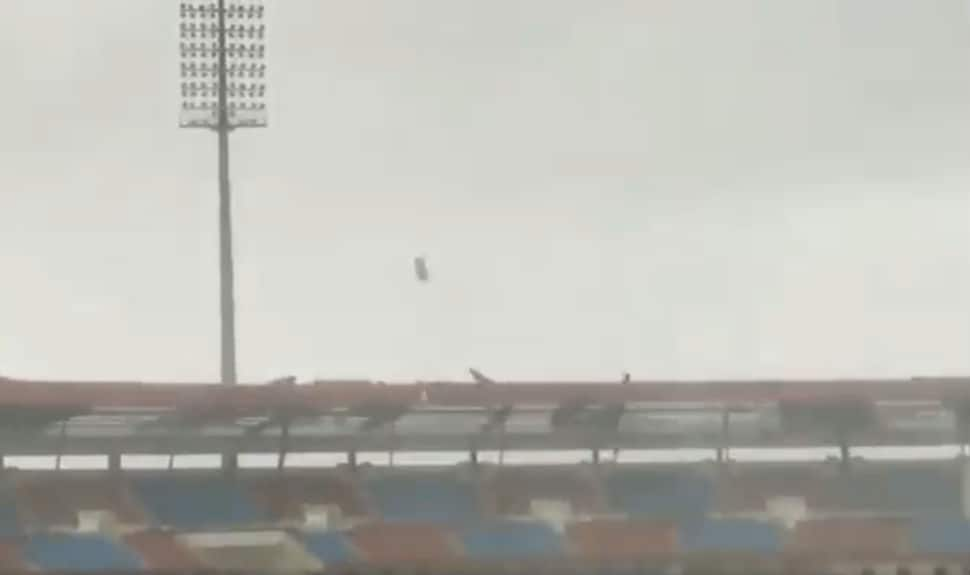 Cyclone Fani: Kalinga stadium in Bhubaneswar suffers damage, roof blown off