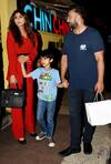 Shilpa Shetty with husband Raj Kundra and son Viaan