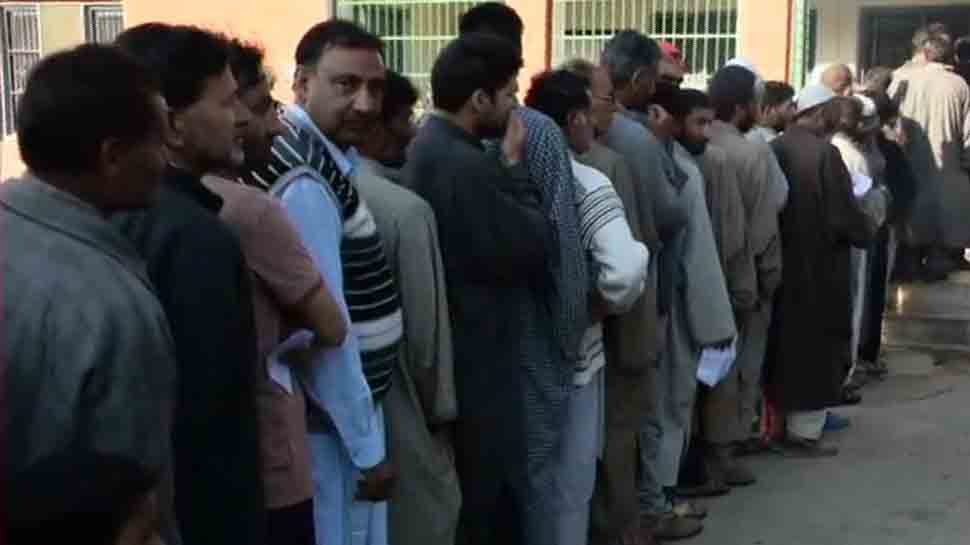 J&amp;K: Terrorists lob grenade at Pulwama polling booth, school building set afire in Shopian