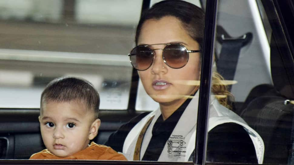 Sania Mirza spotted with baby boy Izhaan at the airport - See pics