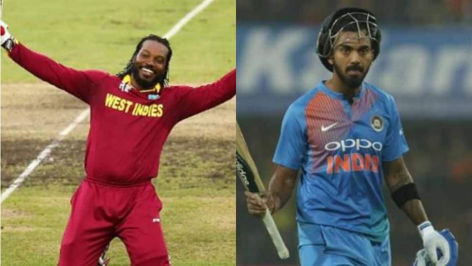KL Rahul one of best openers I&#039;ve batted with, says Chris Gayle