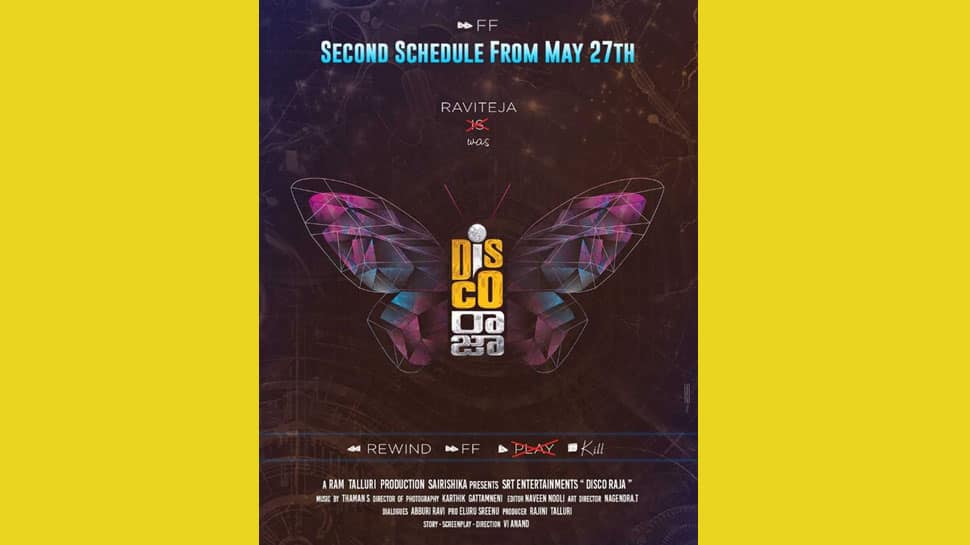 Disco Raja second schedule to begin from May 27