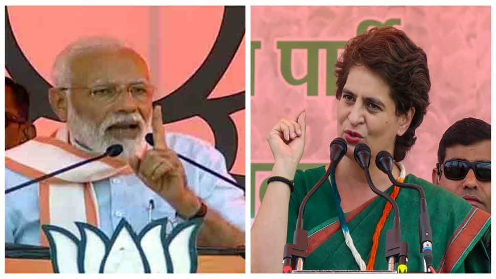 Lok Sabha election 2019: PM Narendra Modi fires counter after &#039;Delhi girl&#039; Priyanka Gandhi&#039;s challenge