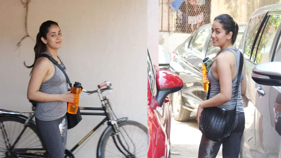 Mira Rajput steps out wearing ash grey gym wear, looks charming – See pics