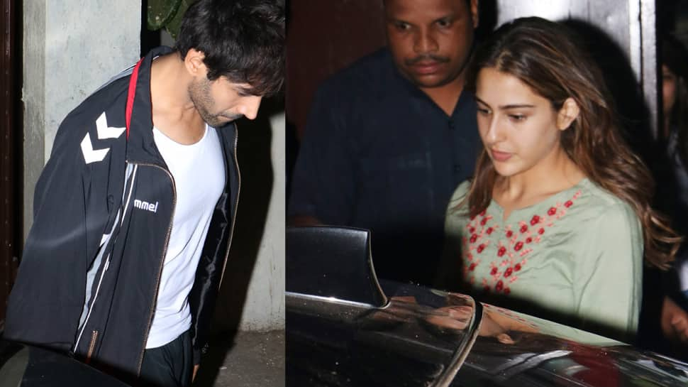 Kartik Aaryan, Sara Ali Khan snapped after shooting for Imtiaz Ali&#039;s next—Pics