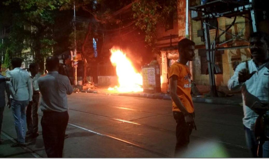 TMC releases video claiming BJP workers vandalised Vidyasagar&#039;s statue