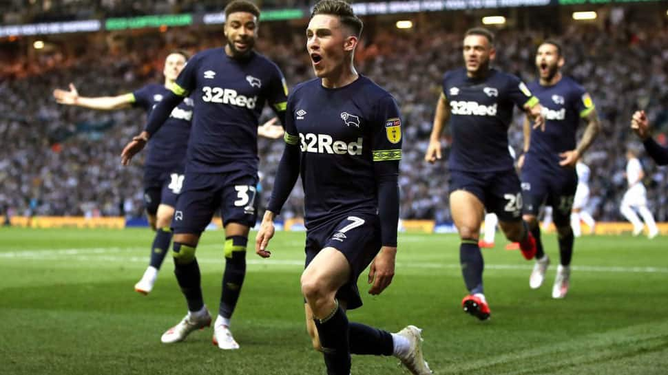 Championship playoffs: Derby County fight back to beat Leeds United 4-2