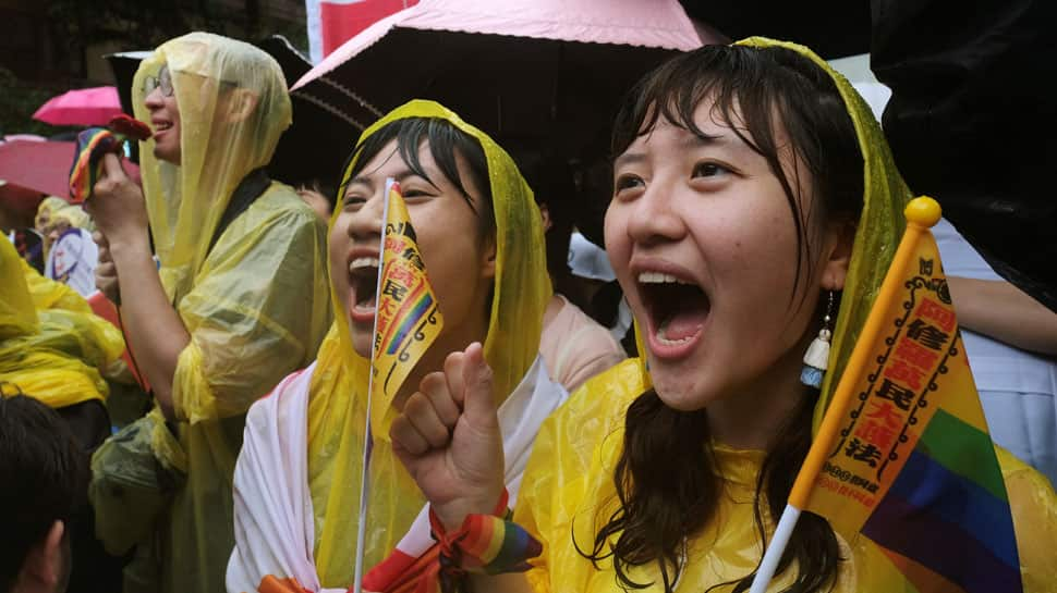 In first for Asia, Taiwan parliament endorses same-sex marriage