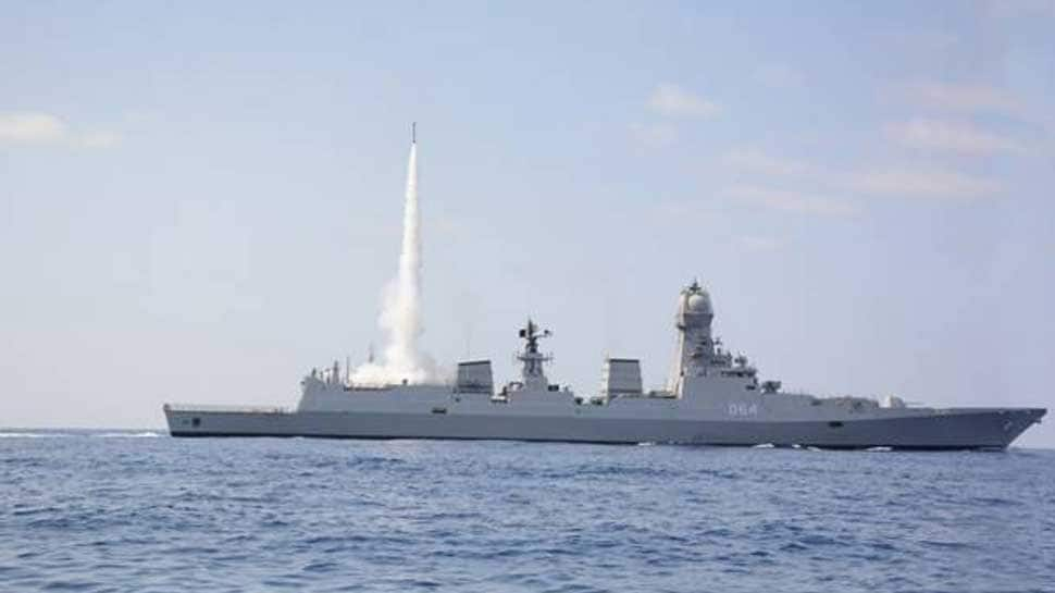 Indian Navy conducts successful maiden trials of Medium Range Surface to Air missile