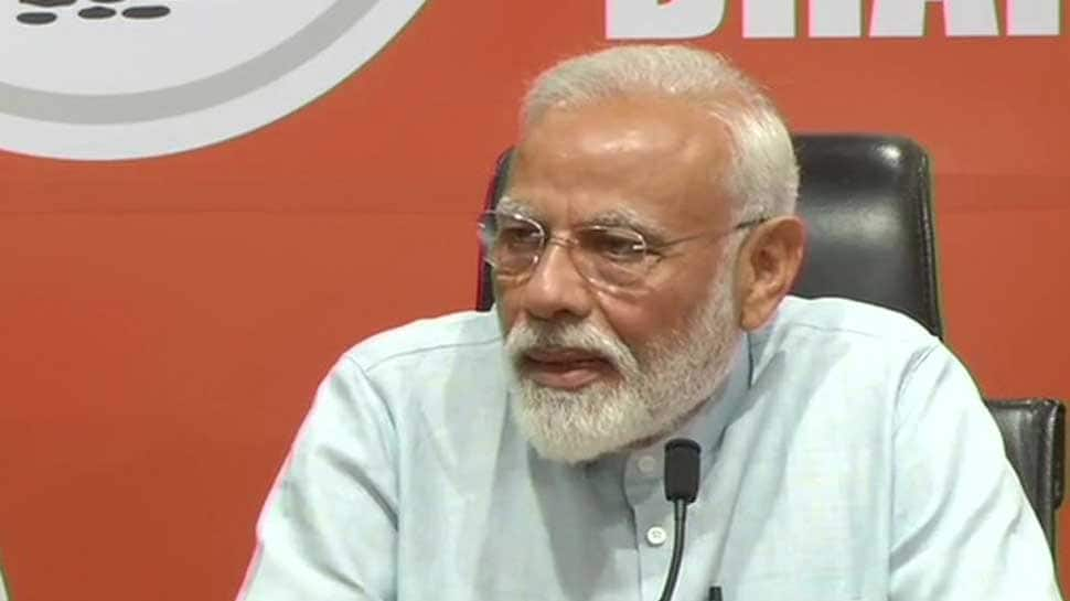 PM Narendra Modi confident of BJP getting full majority in 2019 Lok Sabha polls