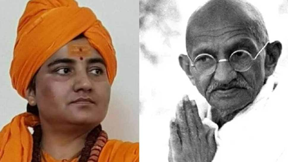 BJP, Congress spar as Mahatma Gandhi, Nathuram Godse take centrestage in final poll battle  