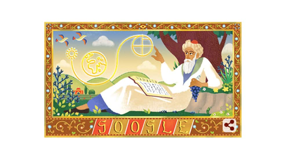 Google doodle celebrates Omar Khayyam’s 971st birthday