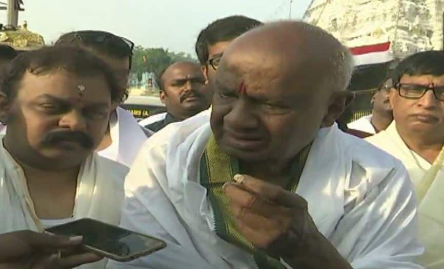 JD(S) will support Congress in stopping BJP from coming back to power: HD Deve Gowda